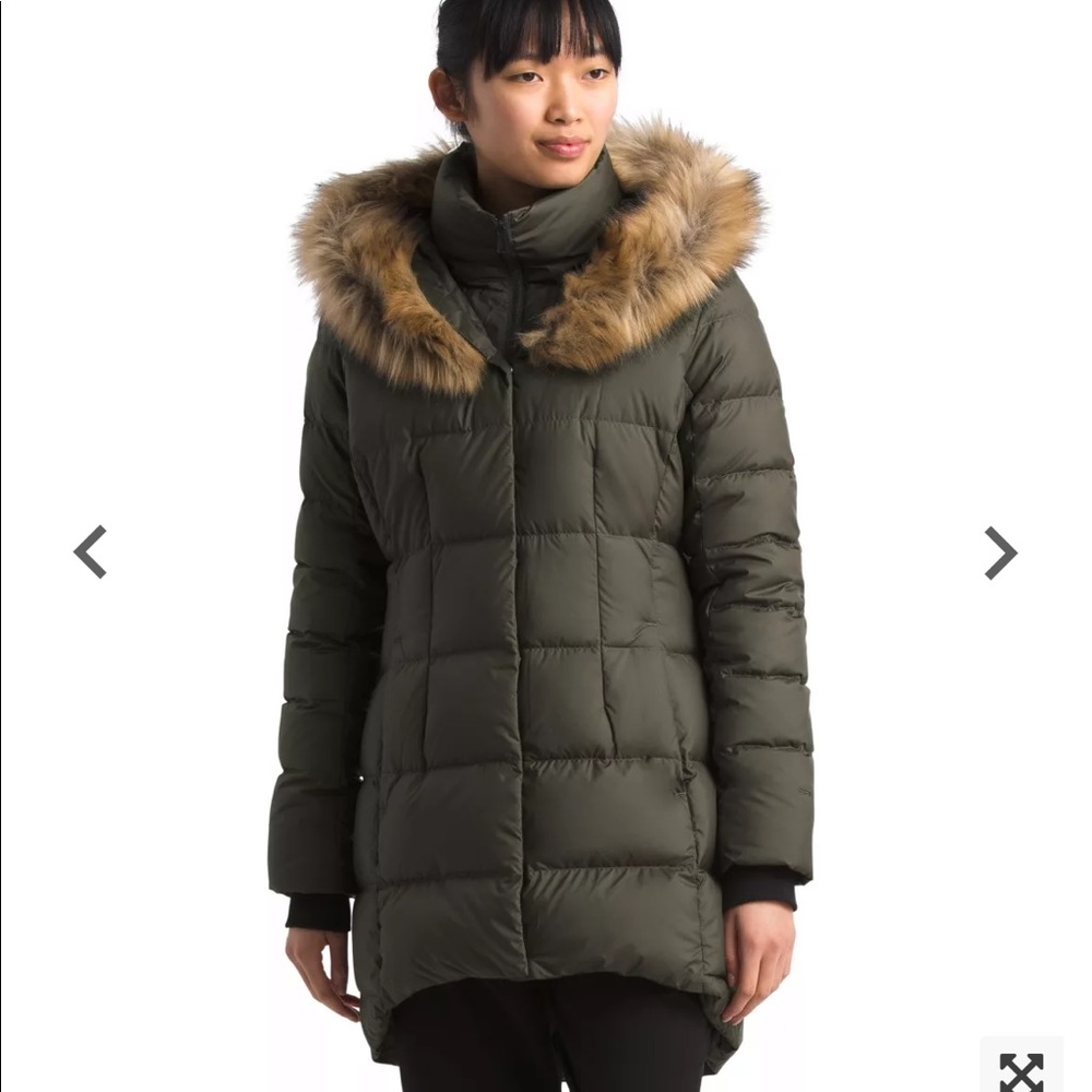 Northface Dealio Down Parkina Like New size M